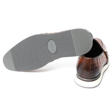 Load image into Gallery viewer, CAVANELI LOAFERS CROC EMBOSS STYLE