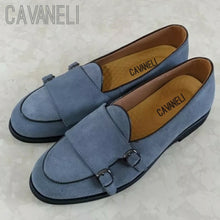 Load image into Gallery viewer, CAVANELI DOUBLE MONK STRAP SHOES