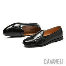 Load image into Gallery viewer, CAVANELI DOUBLE MONK STRAP SHOES