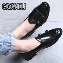 Load image into Gallery viewer, CAVANELI MONK DOUBLE STRAP SHOES