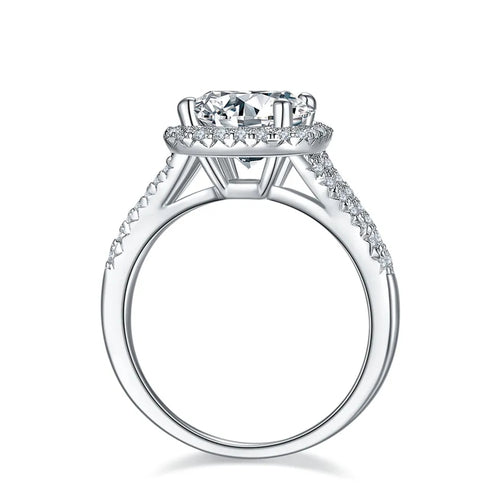 3 CT Princess engagement Ring