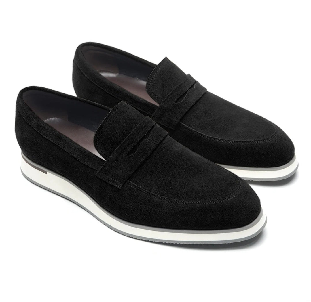 CAVANELI SUEDE LOAFERS