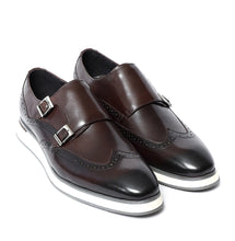 Load image into Gallery viewer, CAVANELI DOUBLE STRAP MONK SHOES
