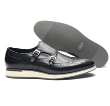 Load image into Gallery viewer, CAVANELI DOUBLE STRAP MONK SHOES
