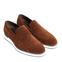 Load image into Gallery viewer, CAVANELI SUEDE LOAFERS
