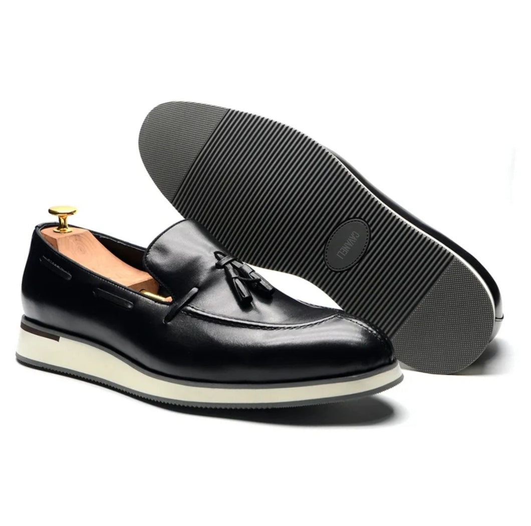 CAVANELI CLASSIC TASSEL LOAFERS