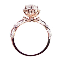 Load image into Gallery viewer, 1CT Victorian Moissanite Diamon Ring
