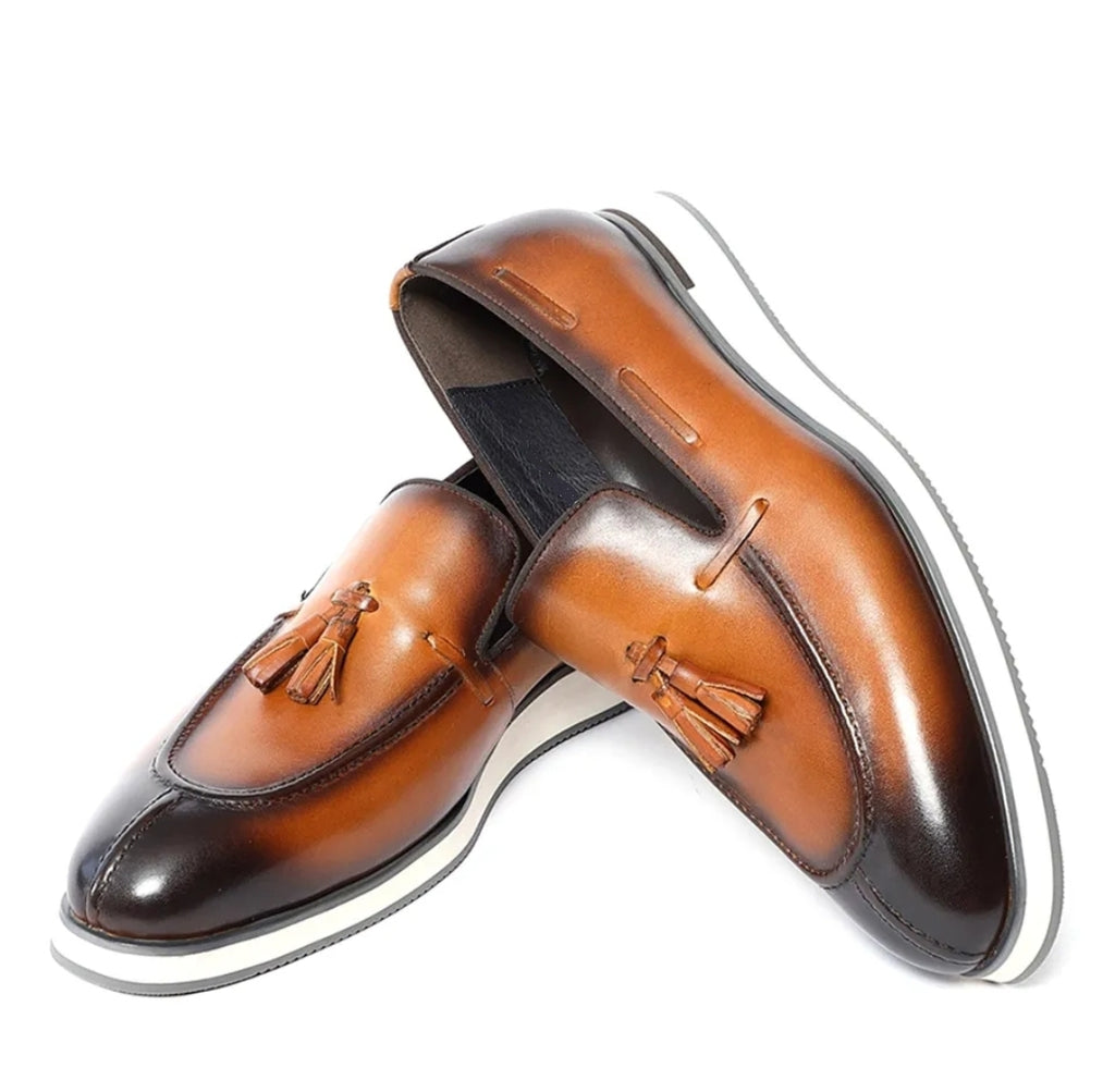 CAVANELI CLASSIC TASSEL LOAFERS