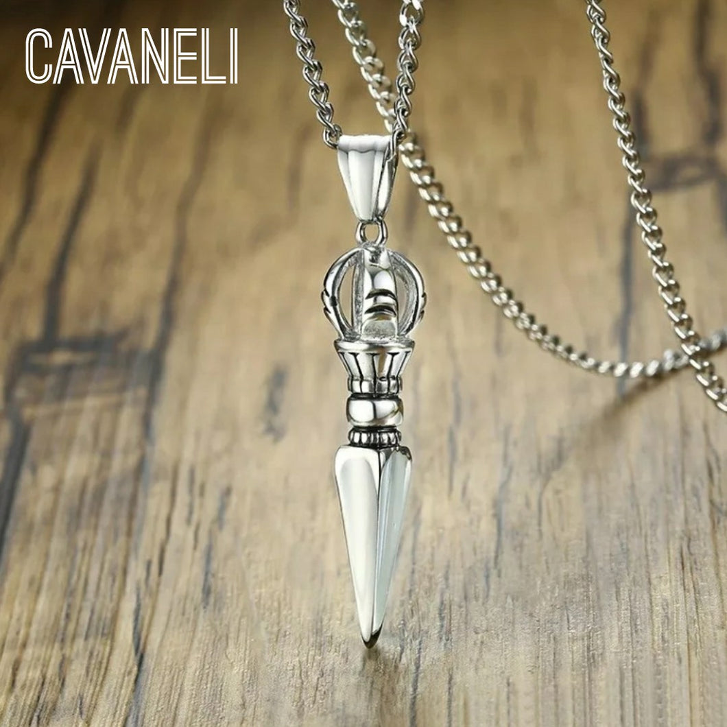 CAVANELI KELAYA STAINLESS STEEL NECKLACE