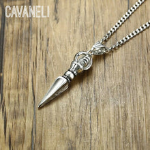 Load image into Gallery viewer, CAVANELI KELAYA STAINLESS STEEL NECKLACE
