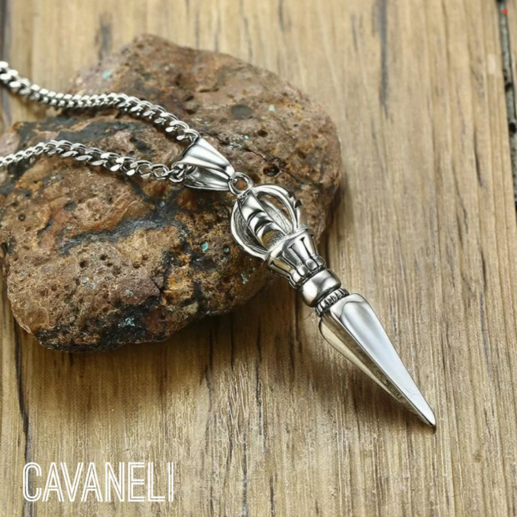 CAVANELI KELAYA STAINLESS STEEL NECKLACE