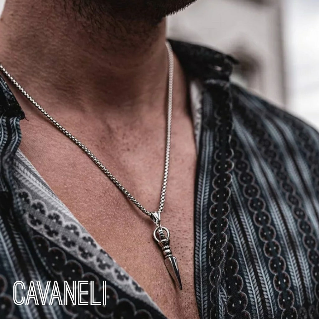 CAVANELI KELAYA STAINLESS STEEL NECKLACE