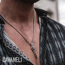 Load image into Gallery viewer, CAVANELI KELAYA STAINLESS STEEL NECKLACE
